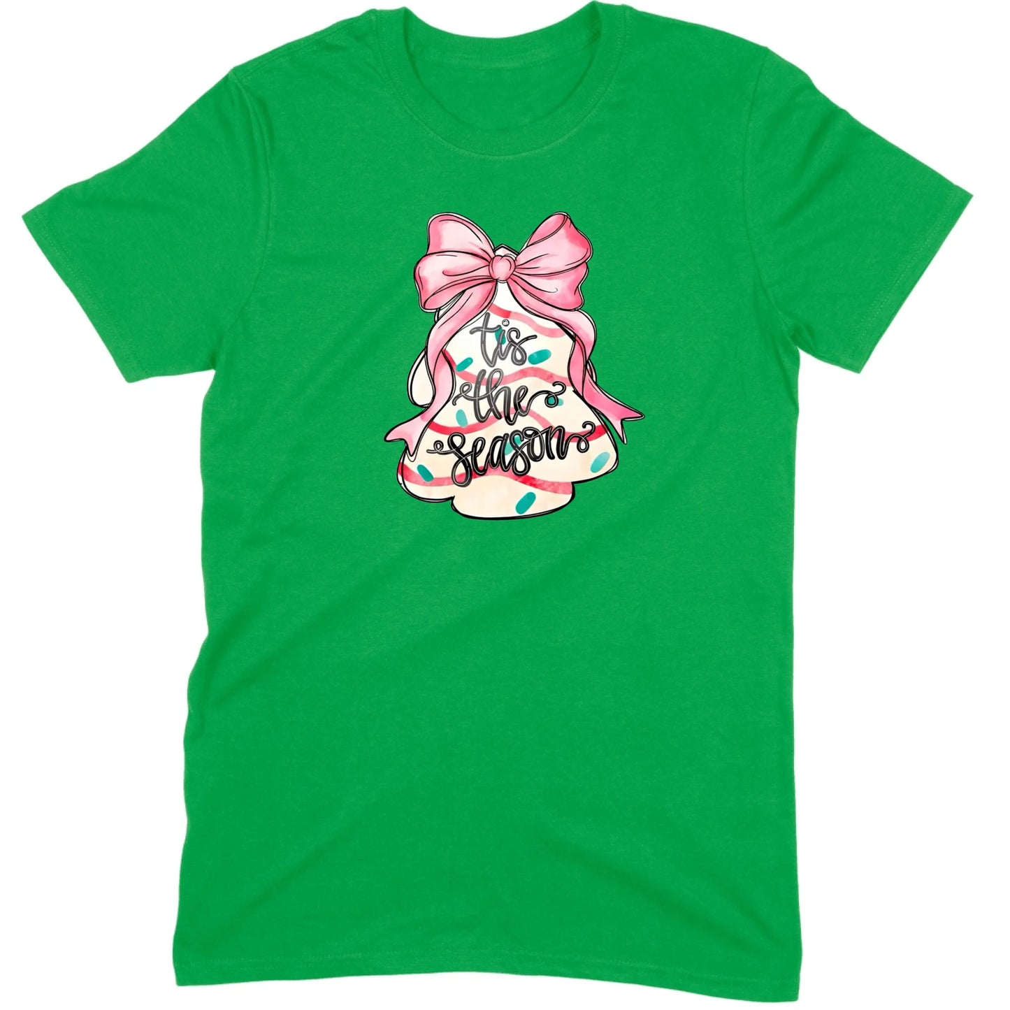 ’Tis The Season Bow Tree Tee
