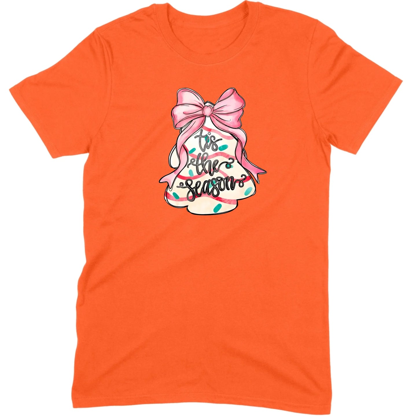 ’Tis The Season Bow Tree Tee