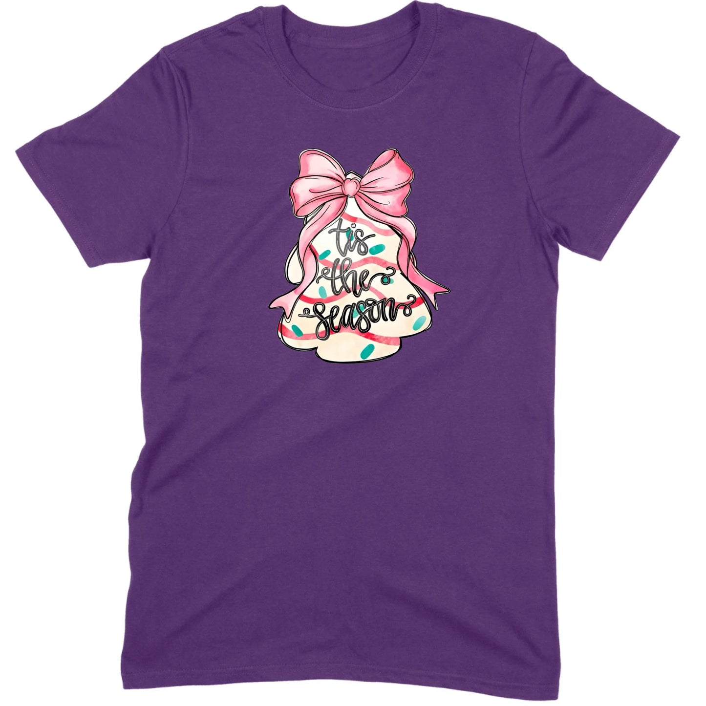 ’Tis The Season Bow Tree Tee