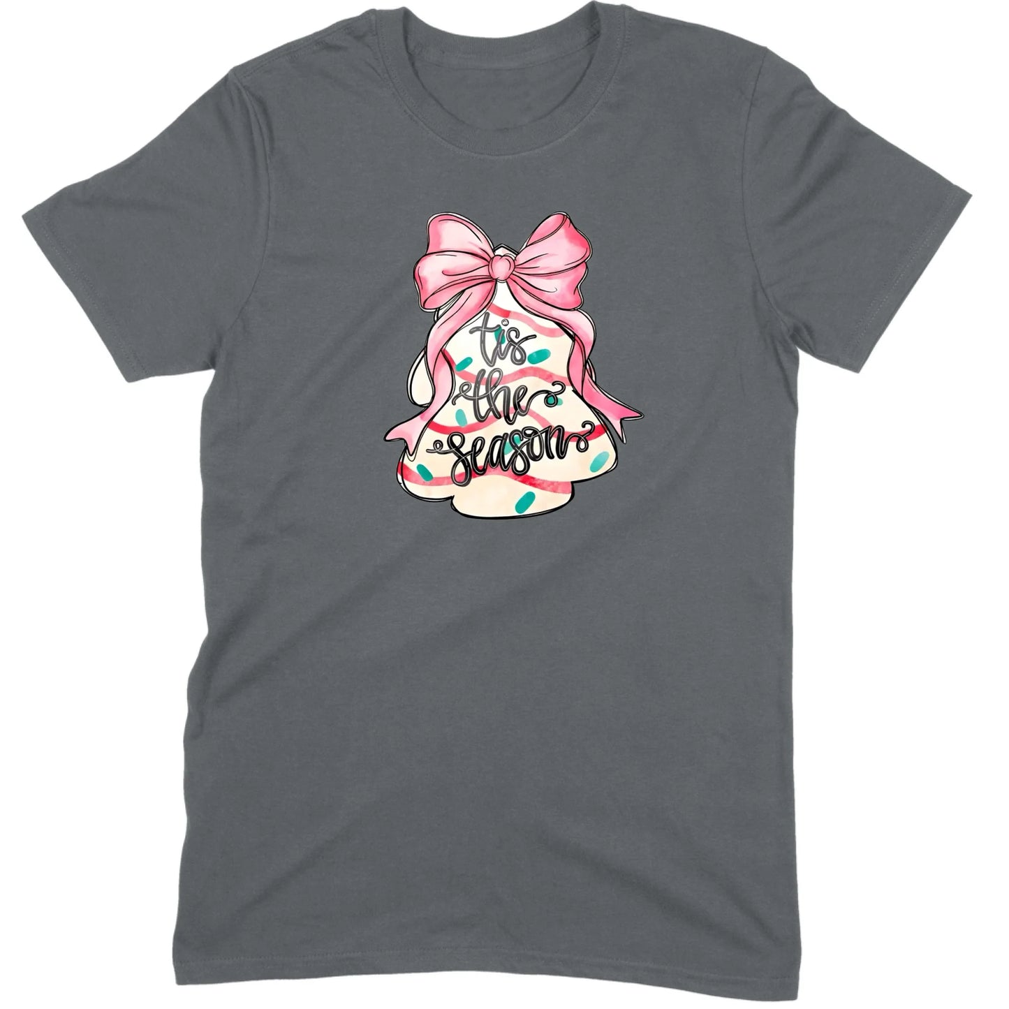 ’Tis The Season Bow Tree Tee