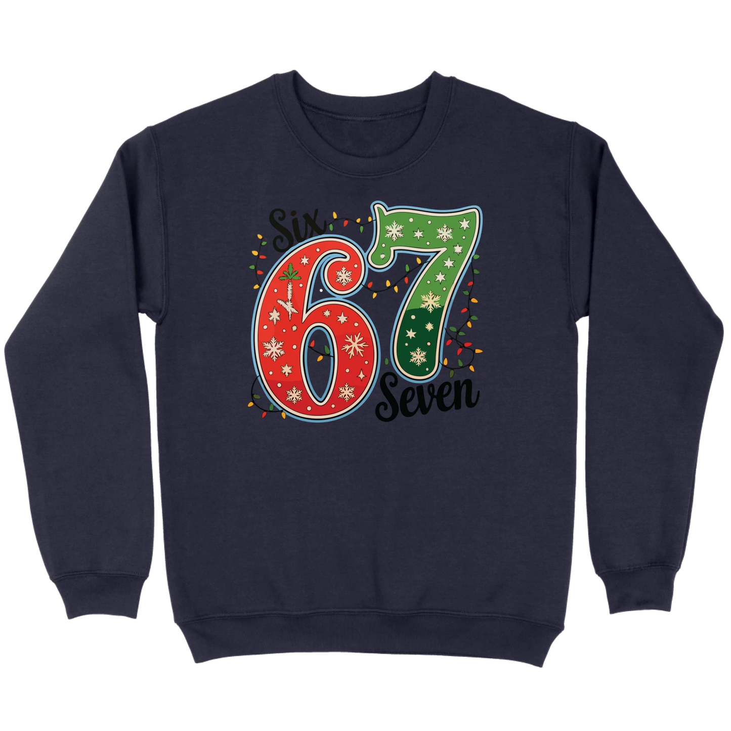 67 Christmas Lights Sweatshirt