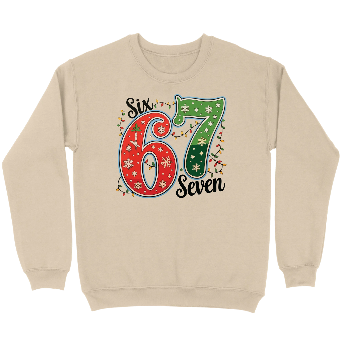 67 Christmas Lights Sweatshirt