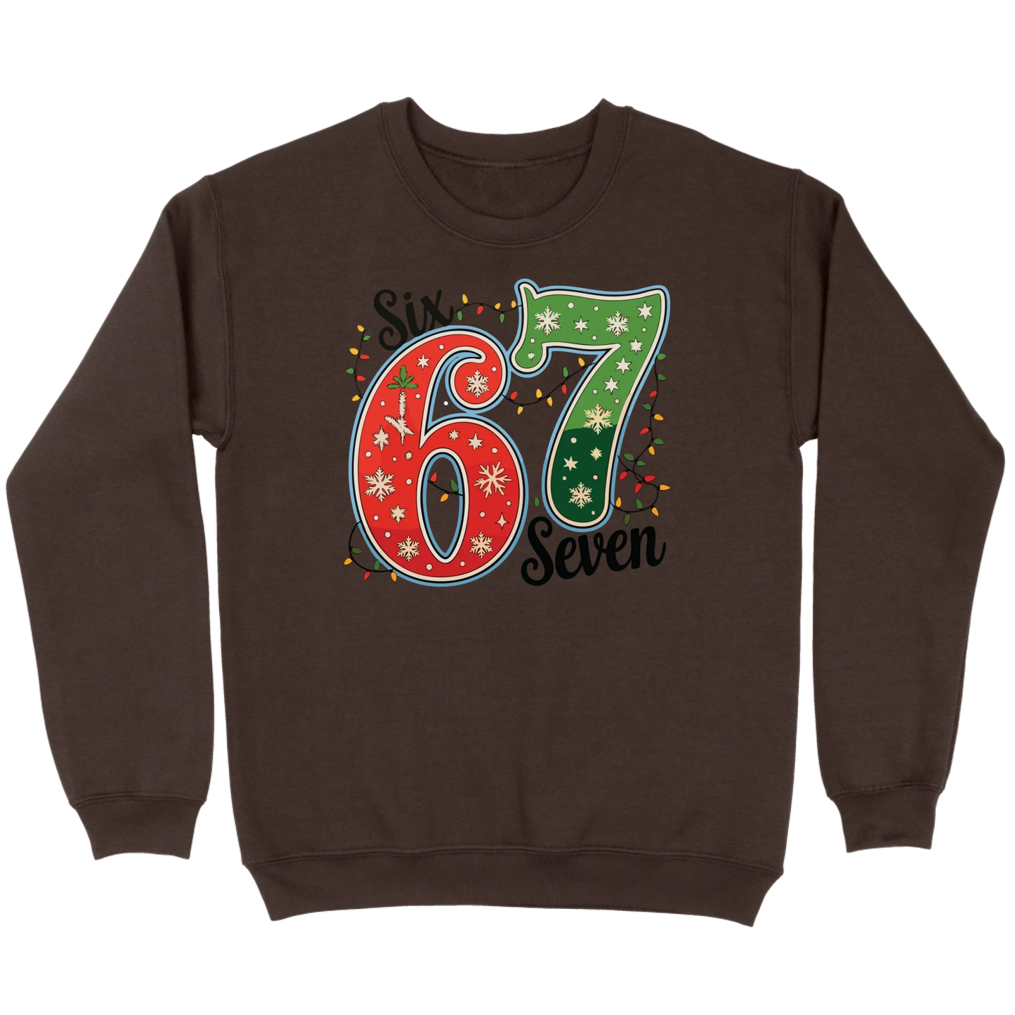 67 Christmas Lights Sweatshirt