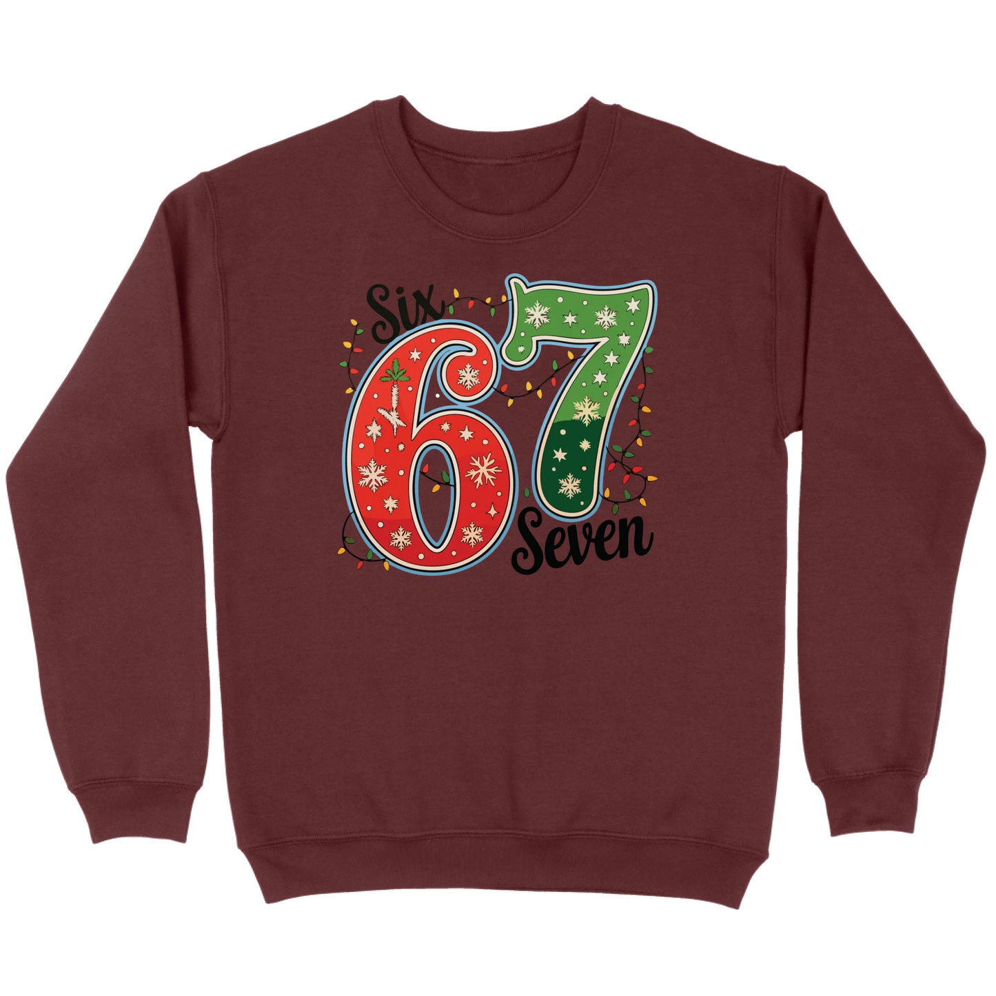 67 Christmas Lights Sweatshirt