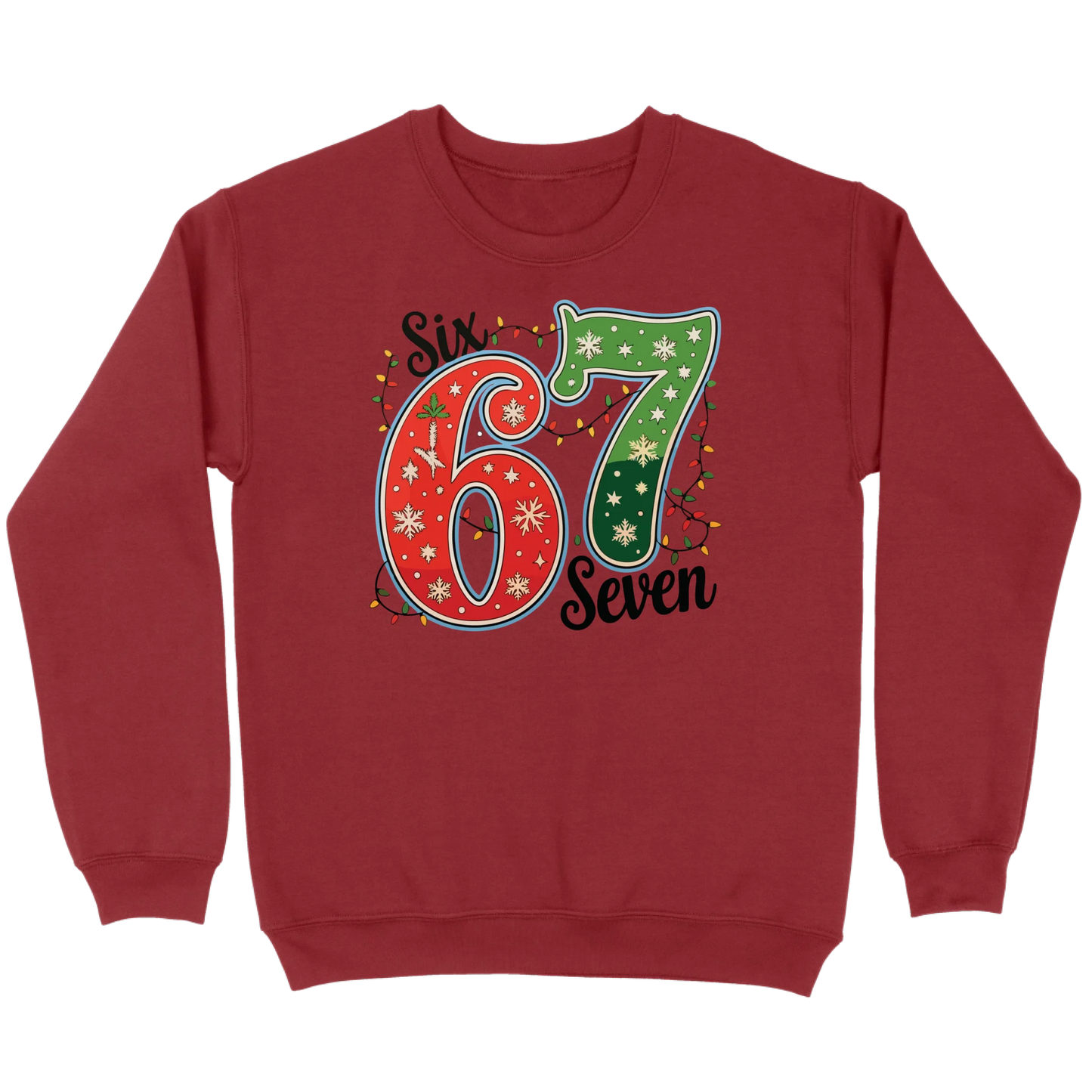 67 Christmas Lights Sweatshirt