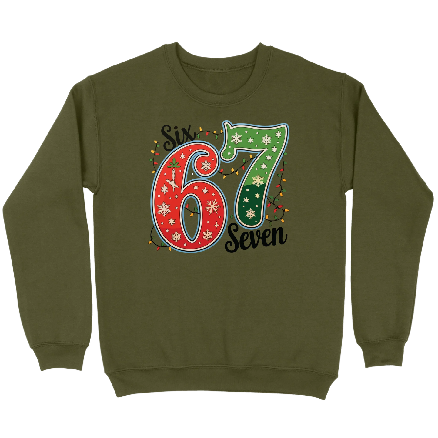 67 Christmas Lights Sweatshirt
