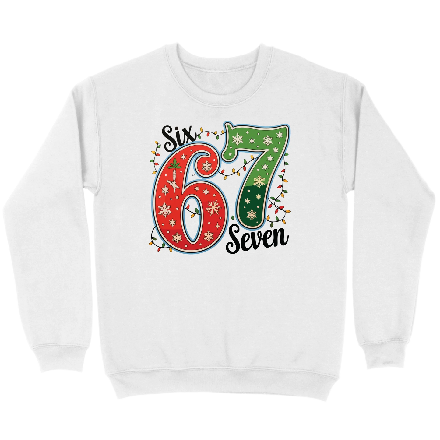 67 Christmas Lights Sweatshirt