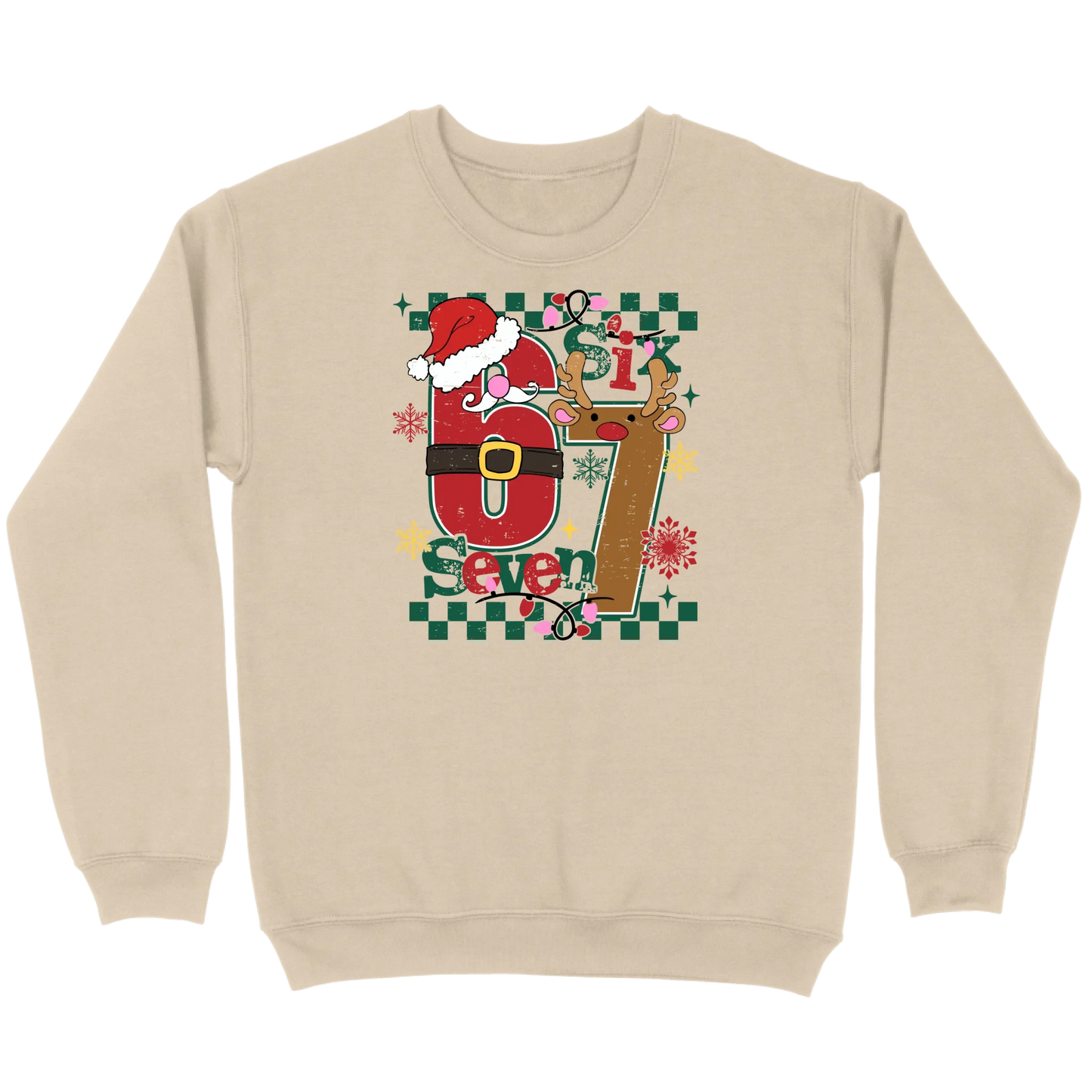 67 Santa & Reindeer Sweatshirt
