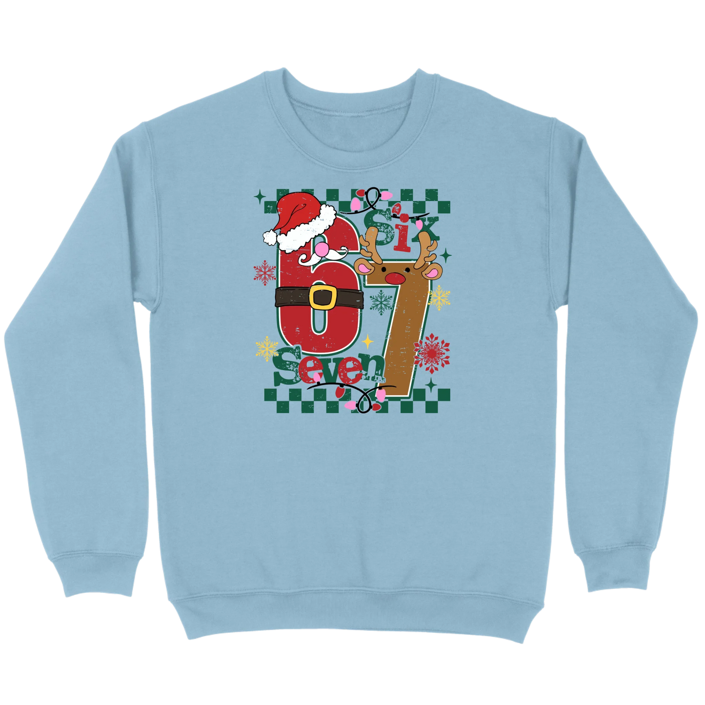 67 Santa & Reindeer Sweatshirt