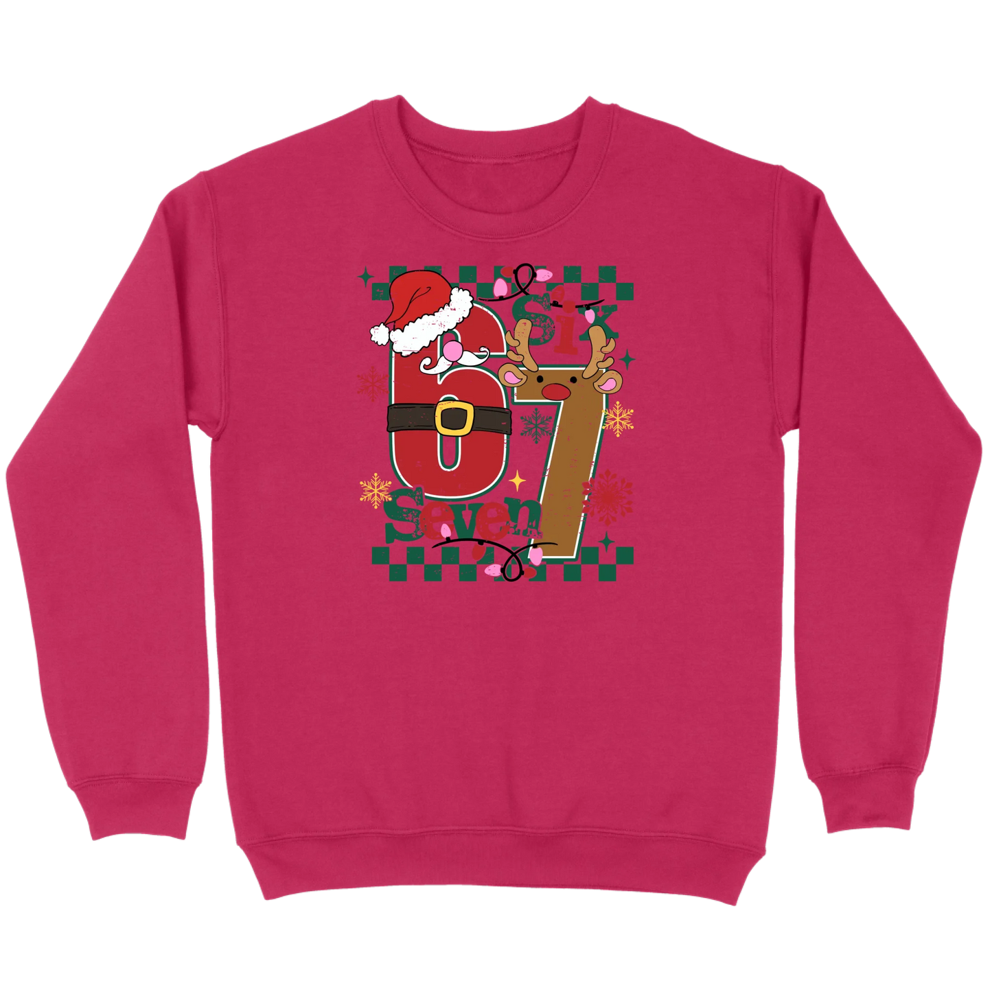67 Santa & Reindeer Sweatshirt