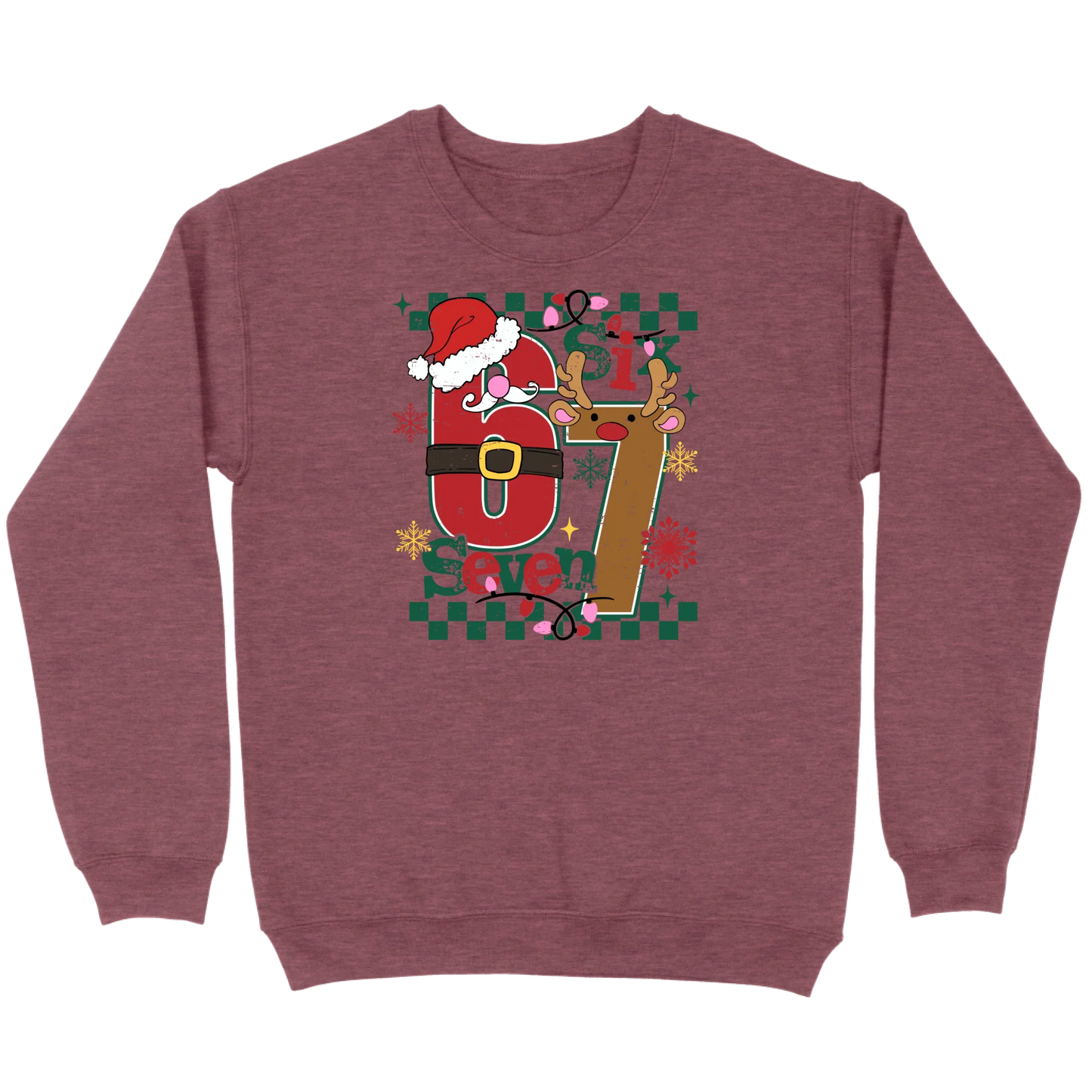 67 Santa & Reindeer Sweatshirt