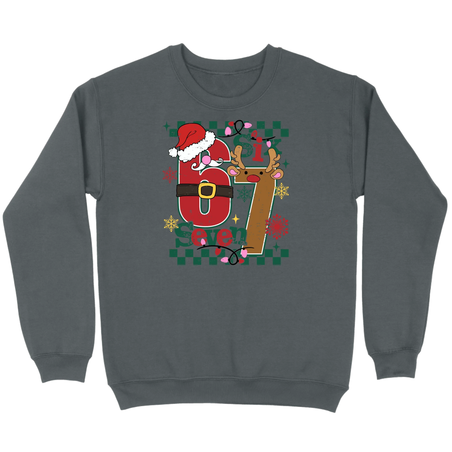 67 Santa & Reindeer Sweatshirt