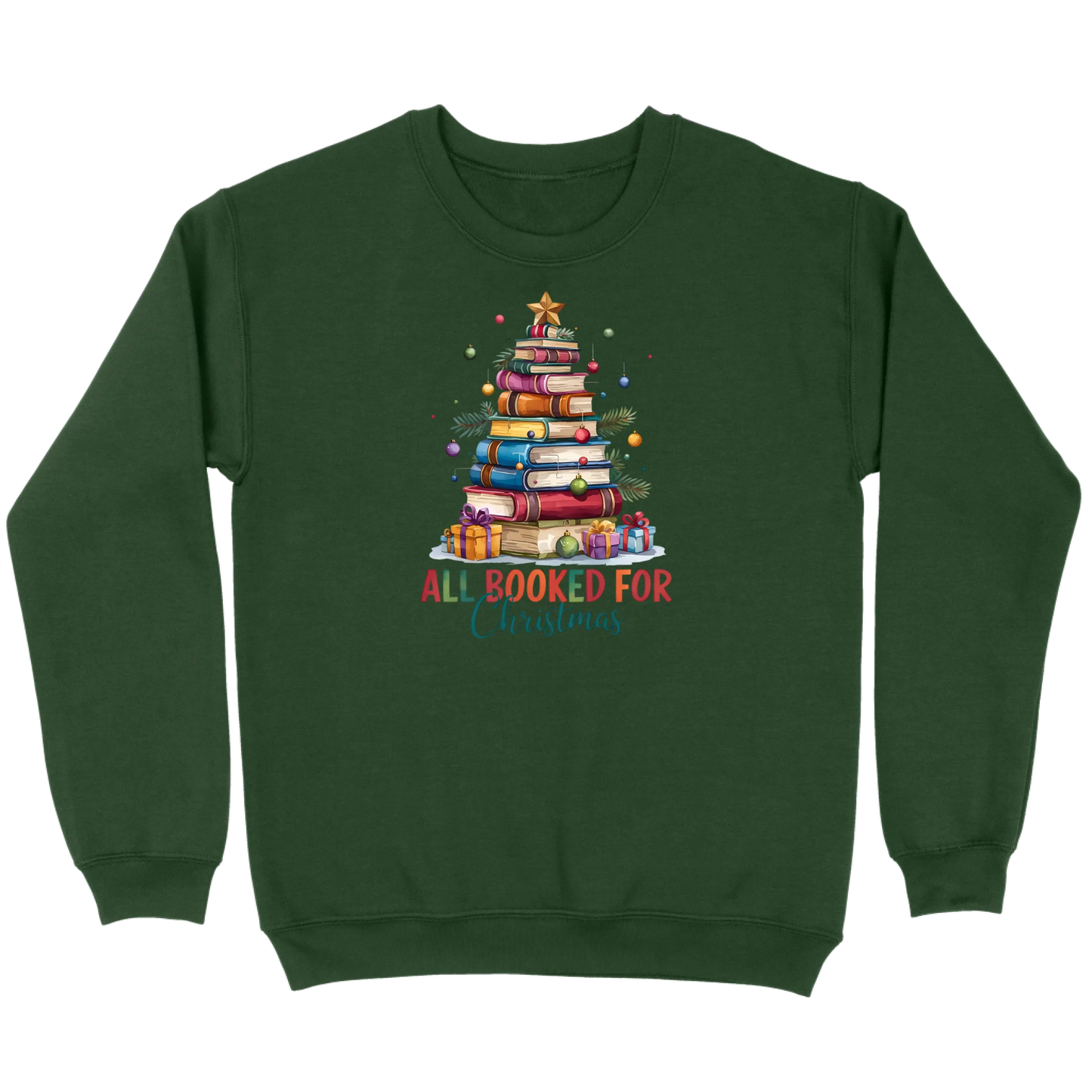 All Booked for Christmas Sweatshirt