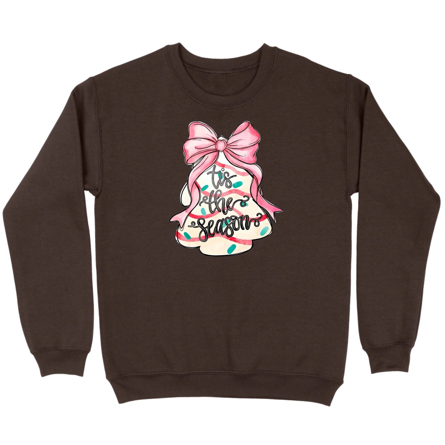 ’Tis The Season Bow Tree Sweatshirt
