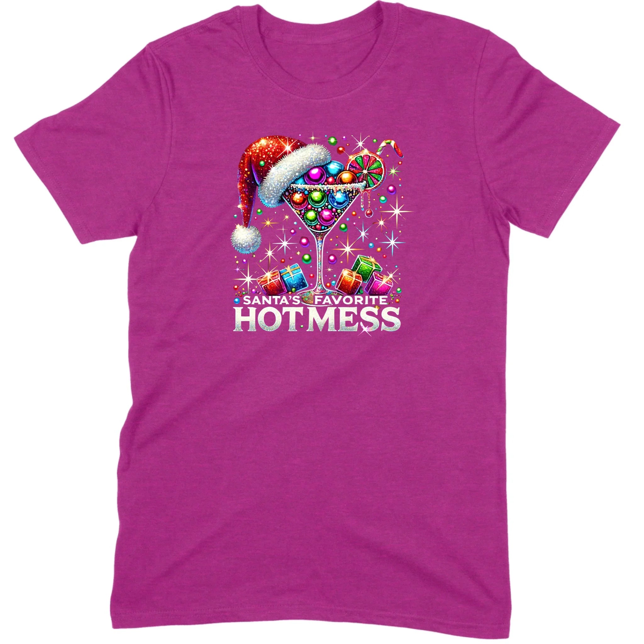 Santa’s Favorite Hot Mess Cocktail Tee