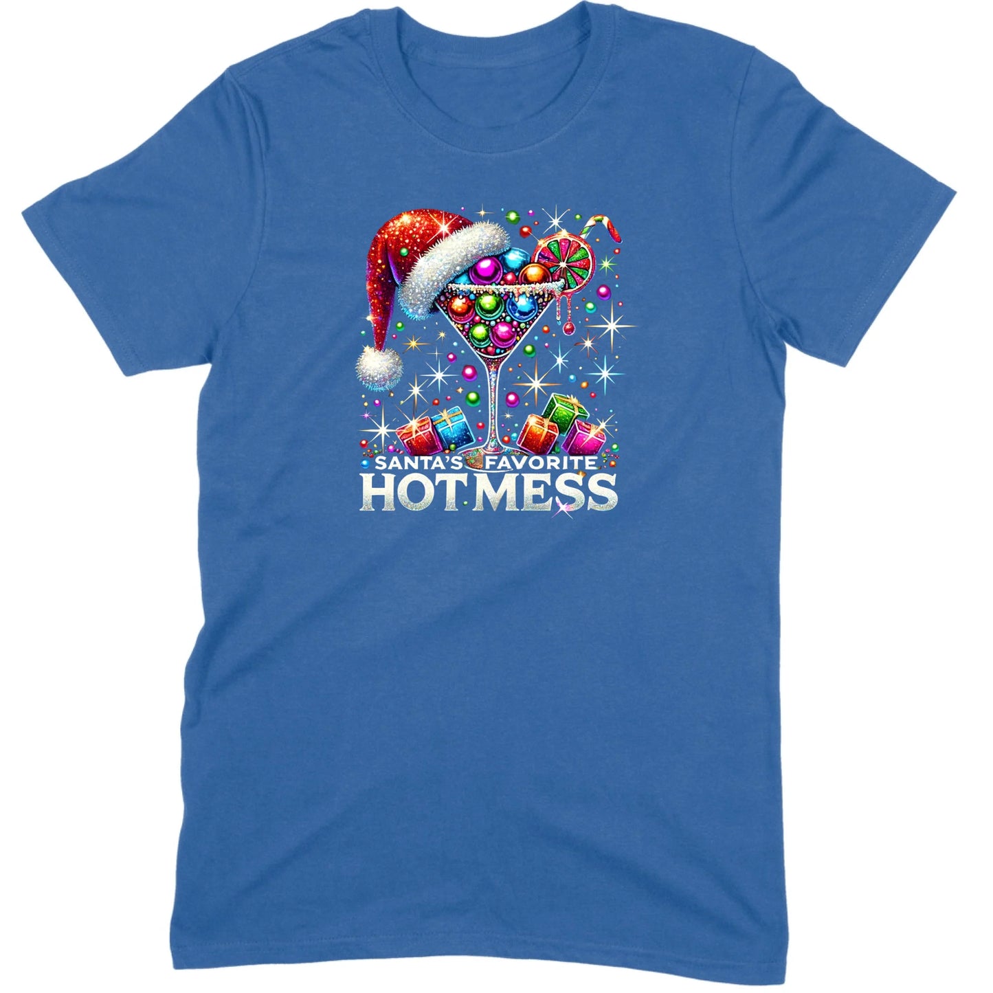 Santa’s Favorite Hot Mess Cocktail Tee