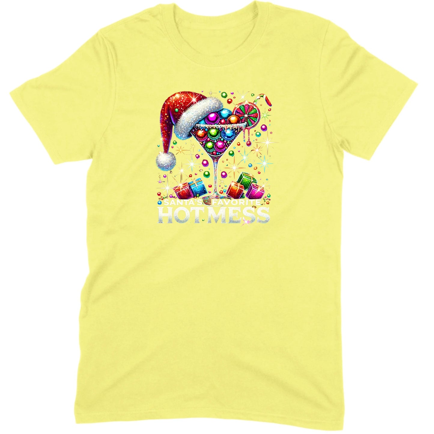 Santa’s Favorite Hot Mess Cocktail Tee