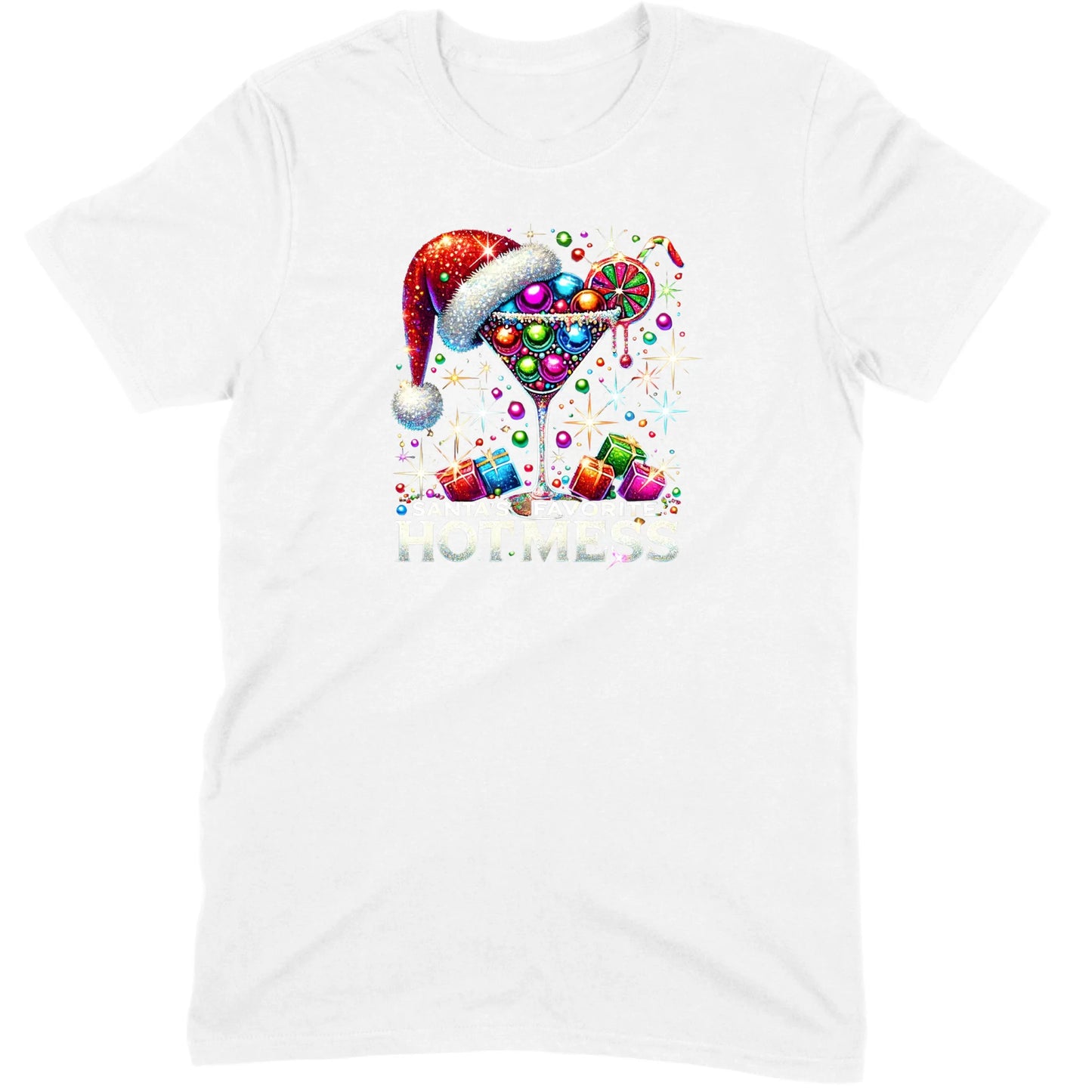 Santa’s Favorite Hot Mess Cocktail Tee