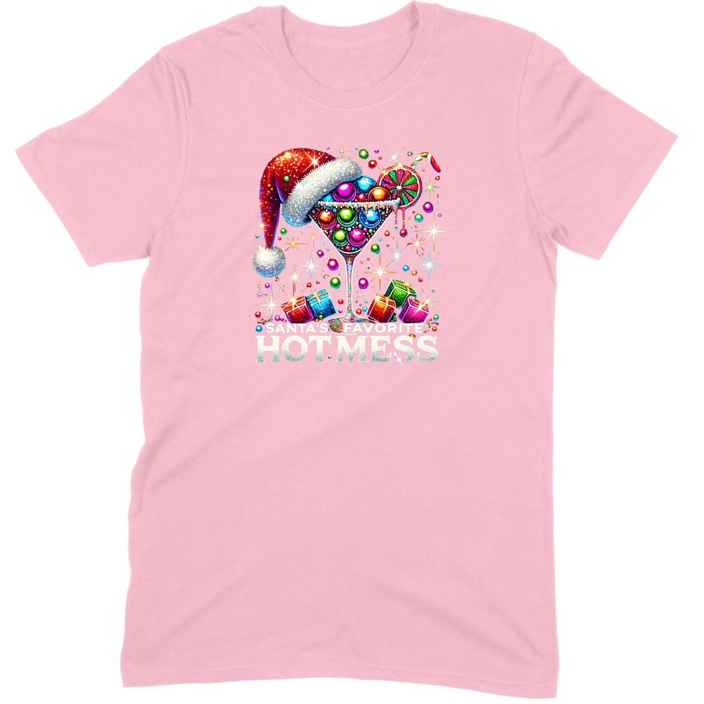 Santa’s Favorite Hot Mess Cocktail Tee