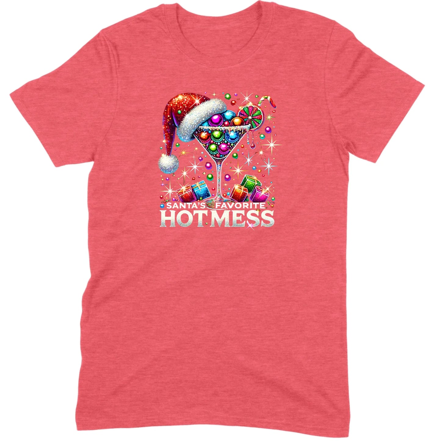 Santa’s Favorite Hot Mess Cocktail Tee