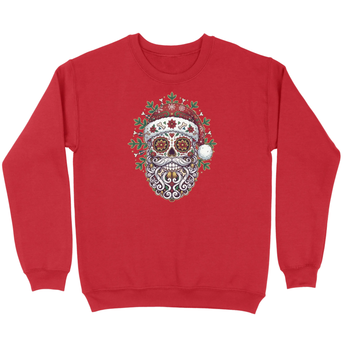 Santa Skull Santa Sweatshirt
