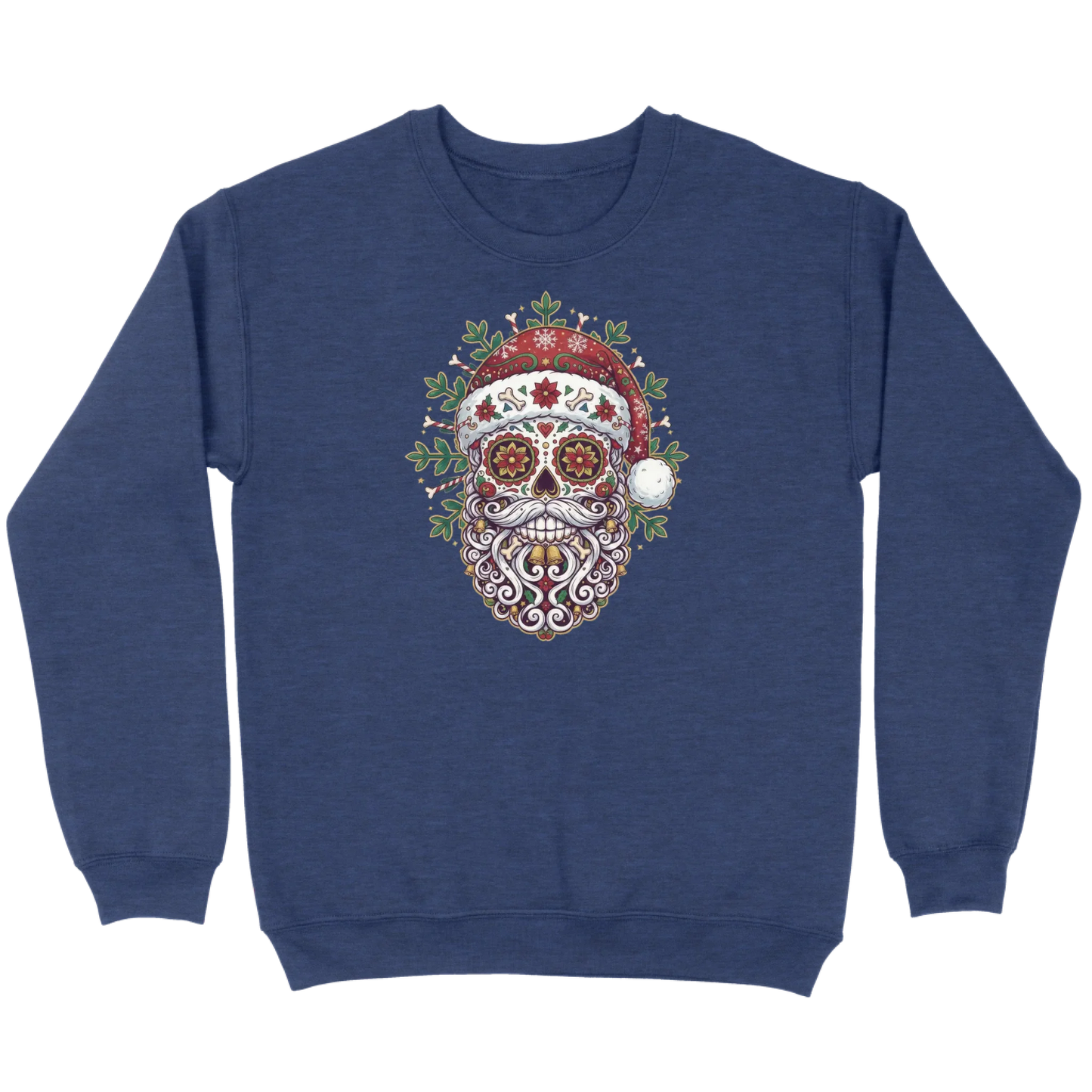 Santa Skull Santa Sweatshirt