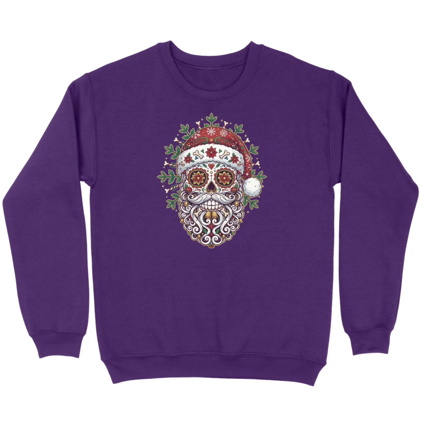 Santa Skull Santa Sweatshirt