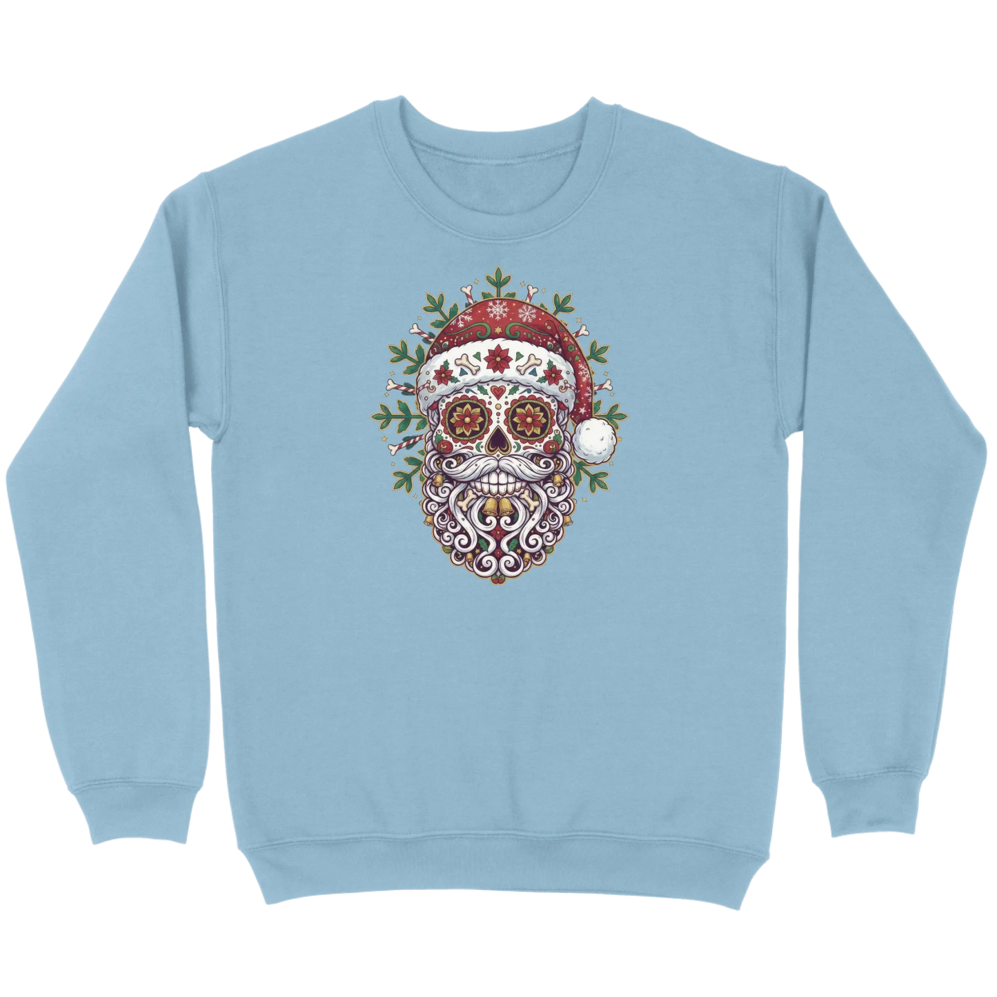 Santa Skull Santa Sweatshirt