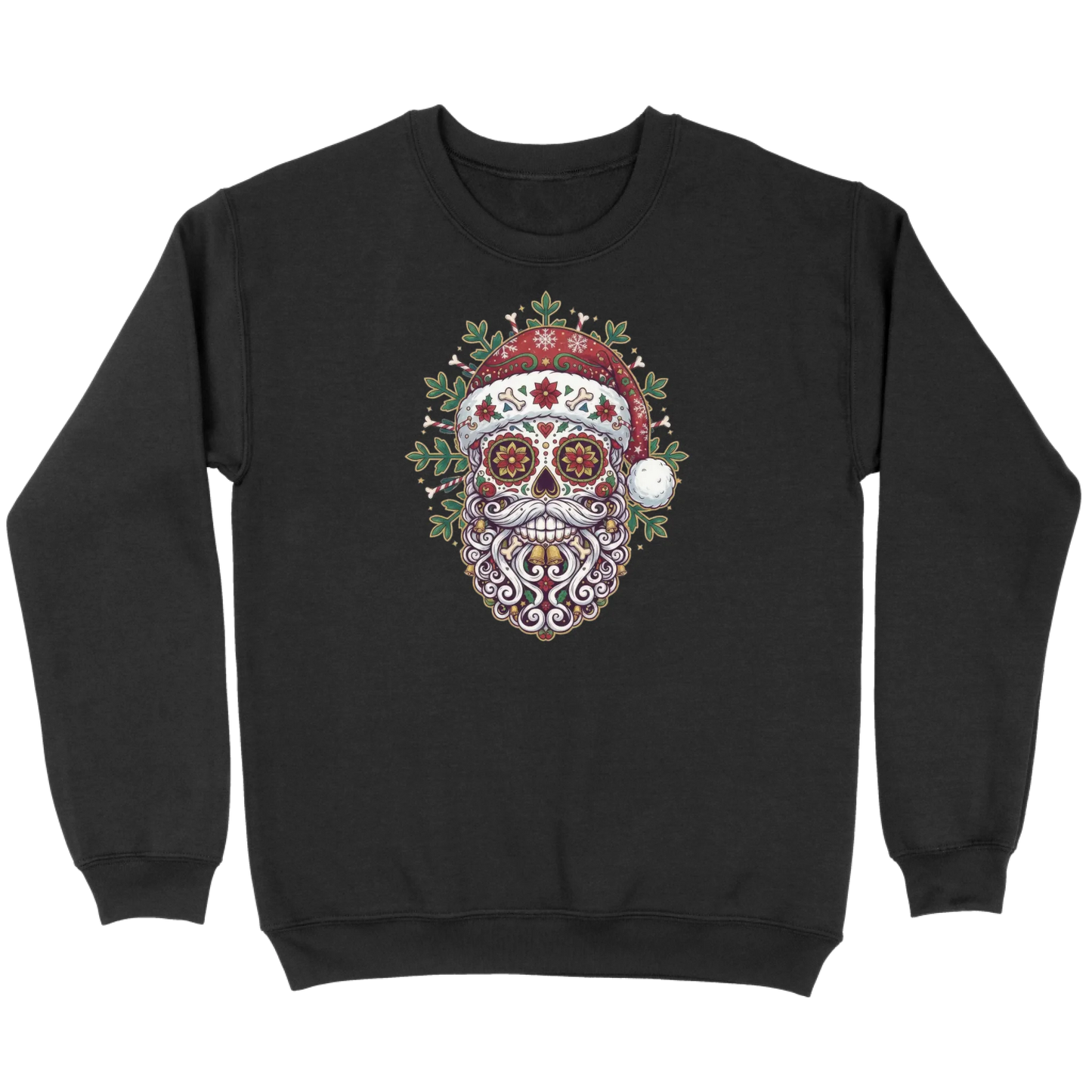 Santa Skull Santa Sweatshirt