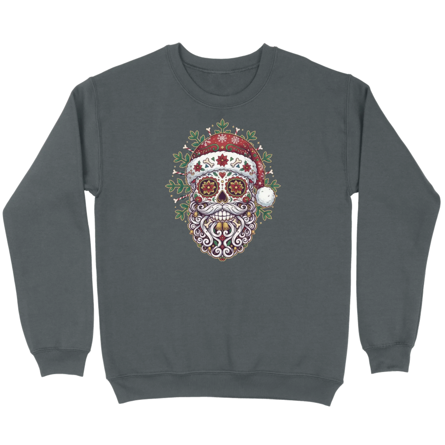 Santa Skull Santa Sweatshirt