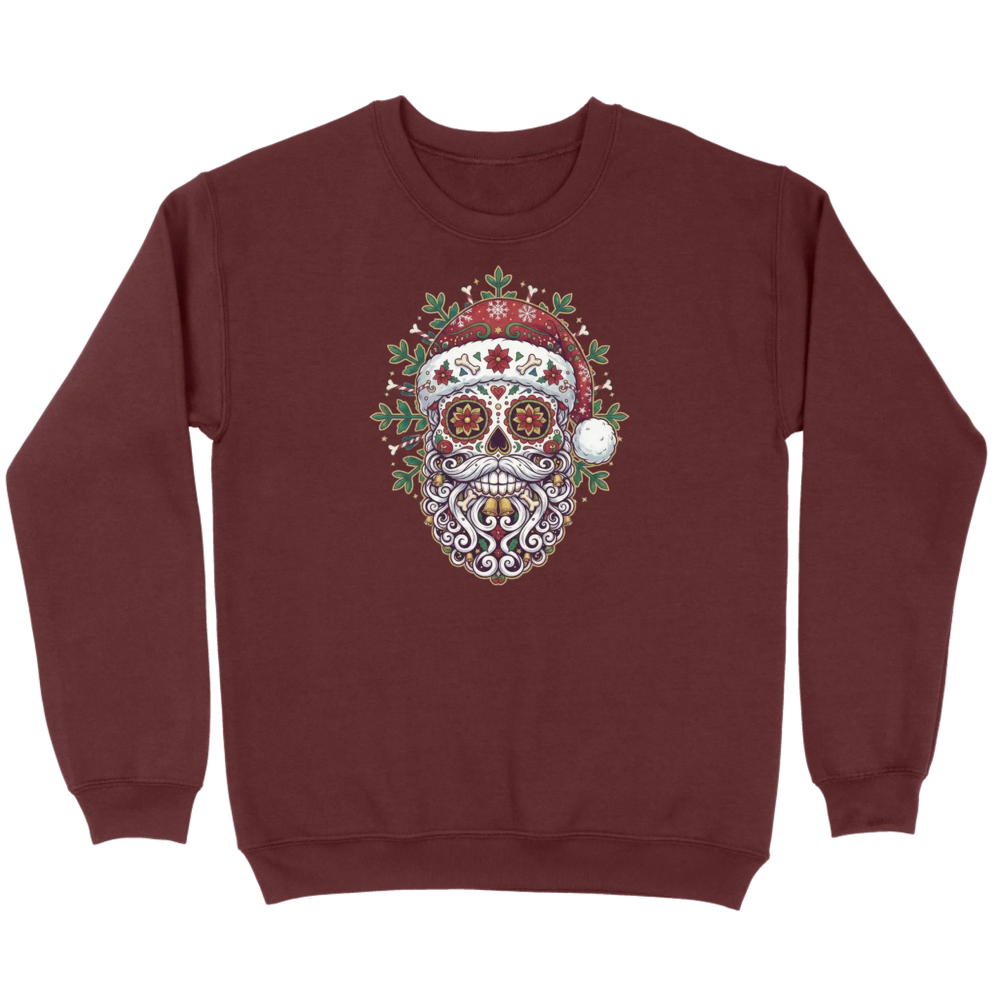 Santa Skull Santa Sweatshirt
