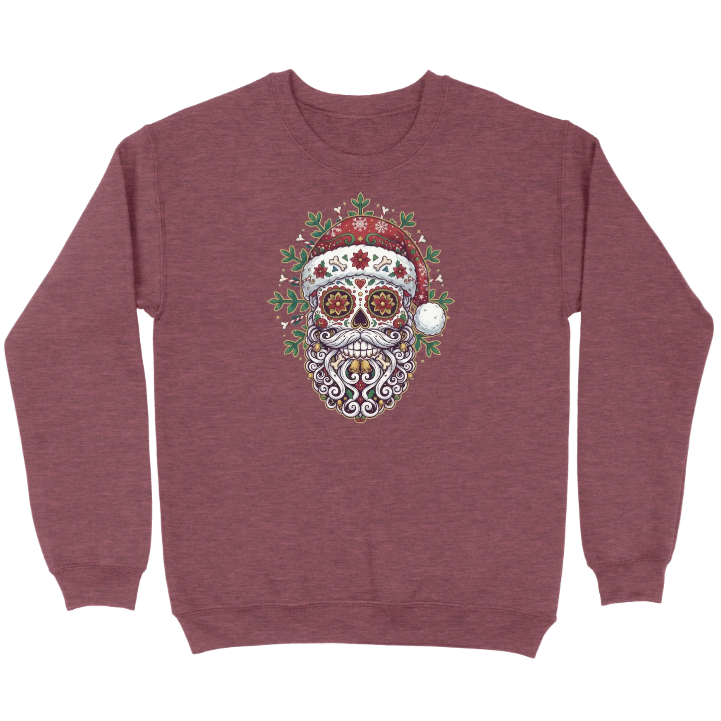 Santa Skull Santa Sweatshirt