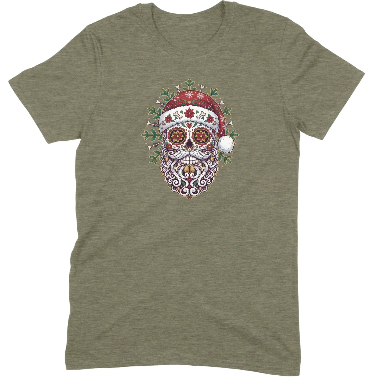 Santa Skull Santa Tee