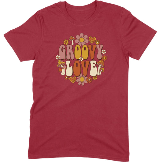 Groovy Love Retro Tee