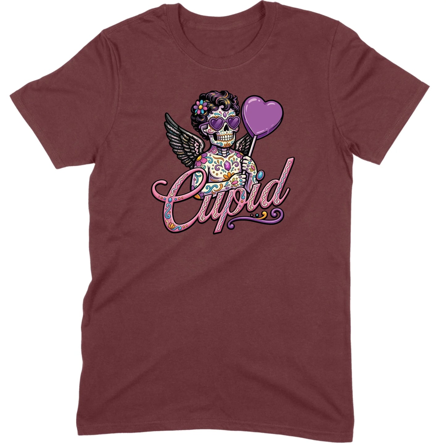 Cupid Candy Skull Tee