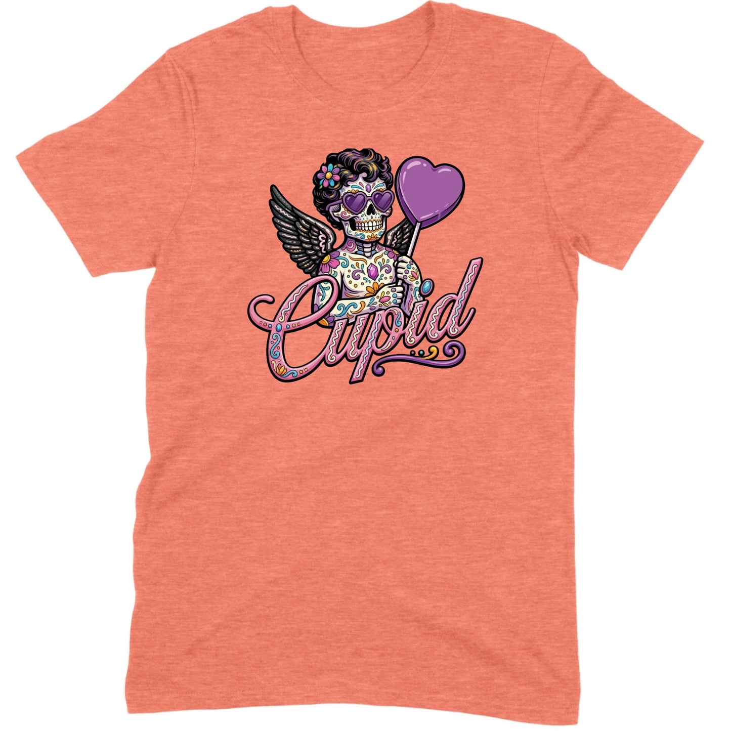 Cupid Candy Skull Tee
