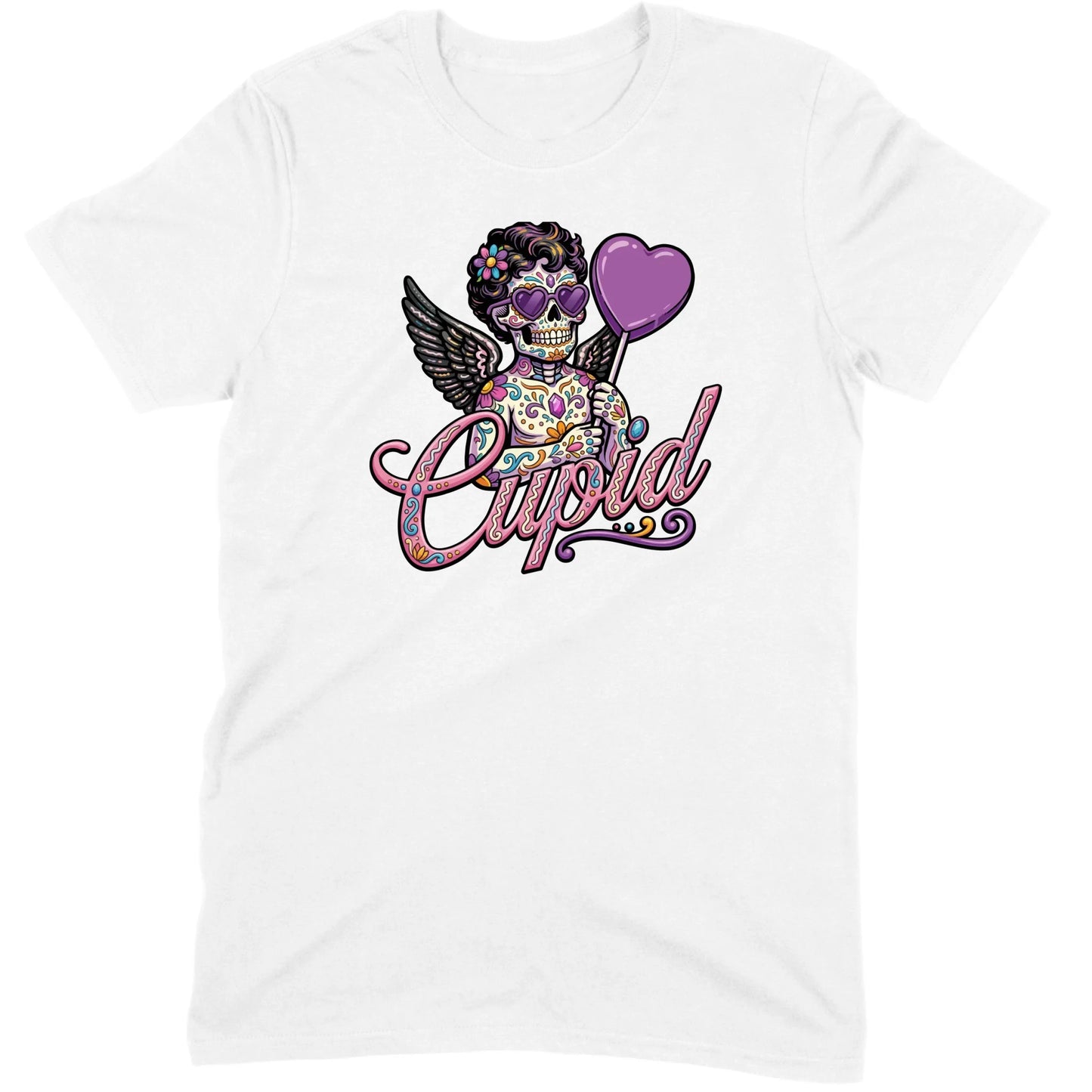 Cupid Candy Skull Tee