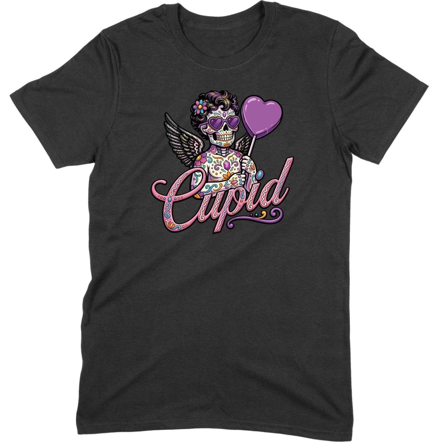 Cupid Candy Skull Tee