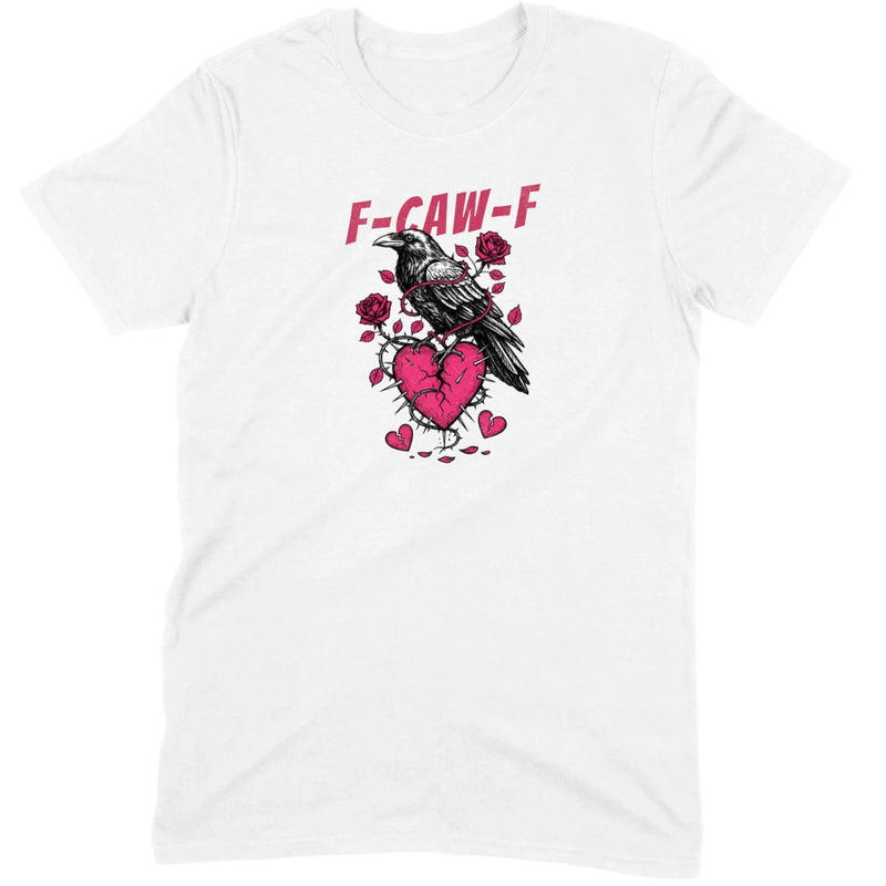Goth Crow Broken Heart Tee