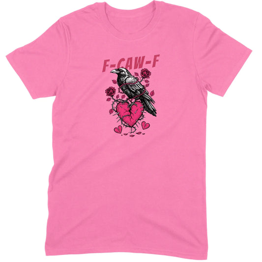 Goth Crow Broken Heart Tee