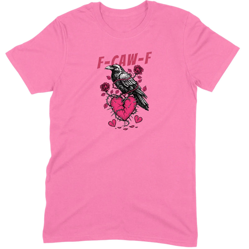 Goth Crow Broken Heart Tee