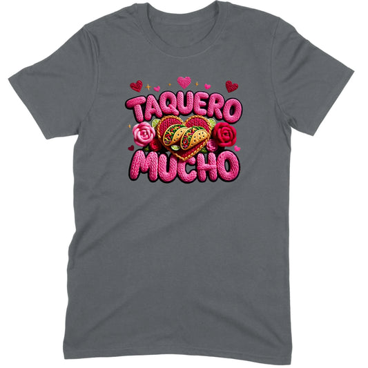 "Taquero Mucho" Taco Heart Tee