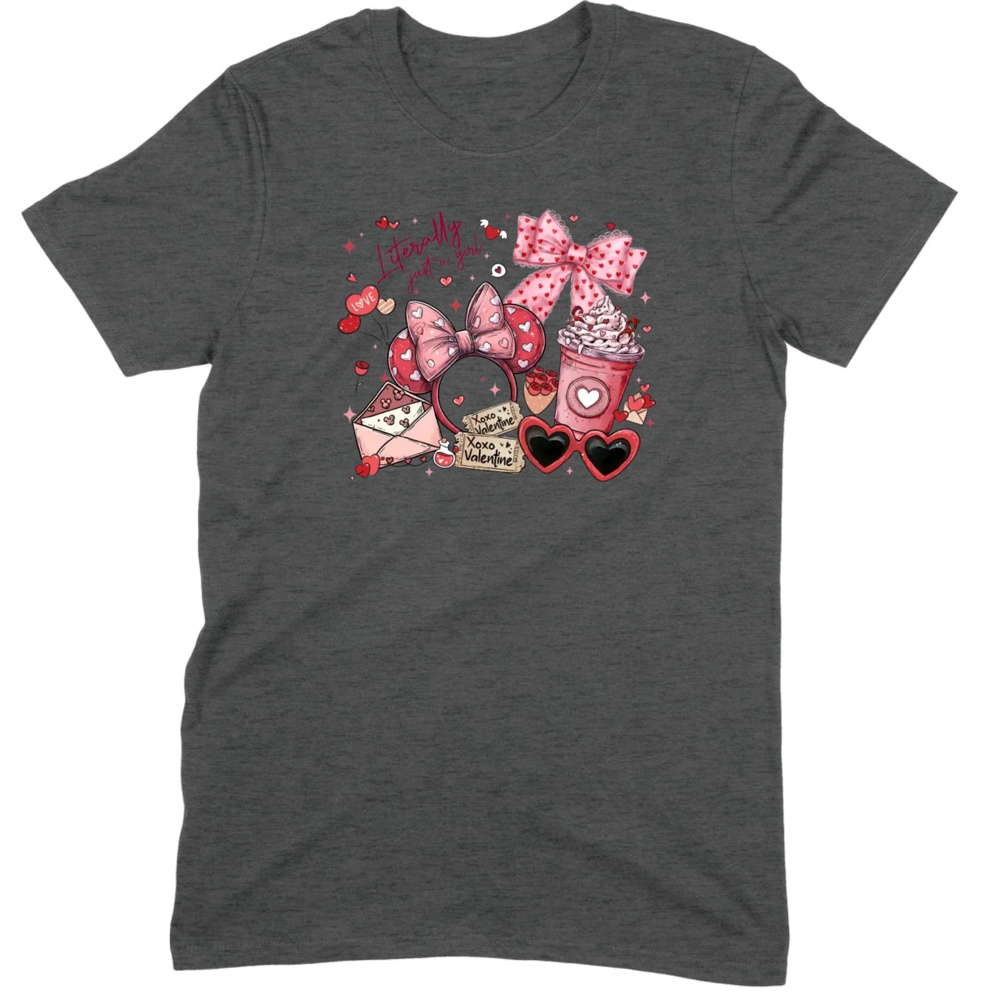 "Literally Just a Girl" Collage Tee