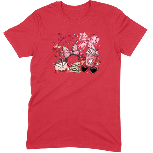 "Literally Just a Girl" Collage Tee