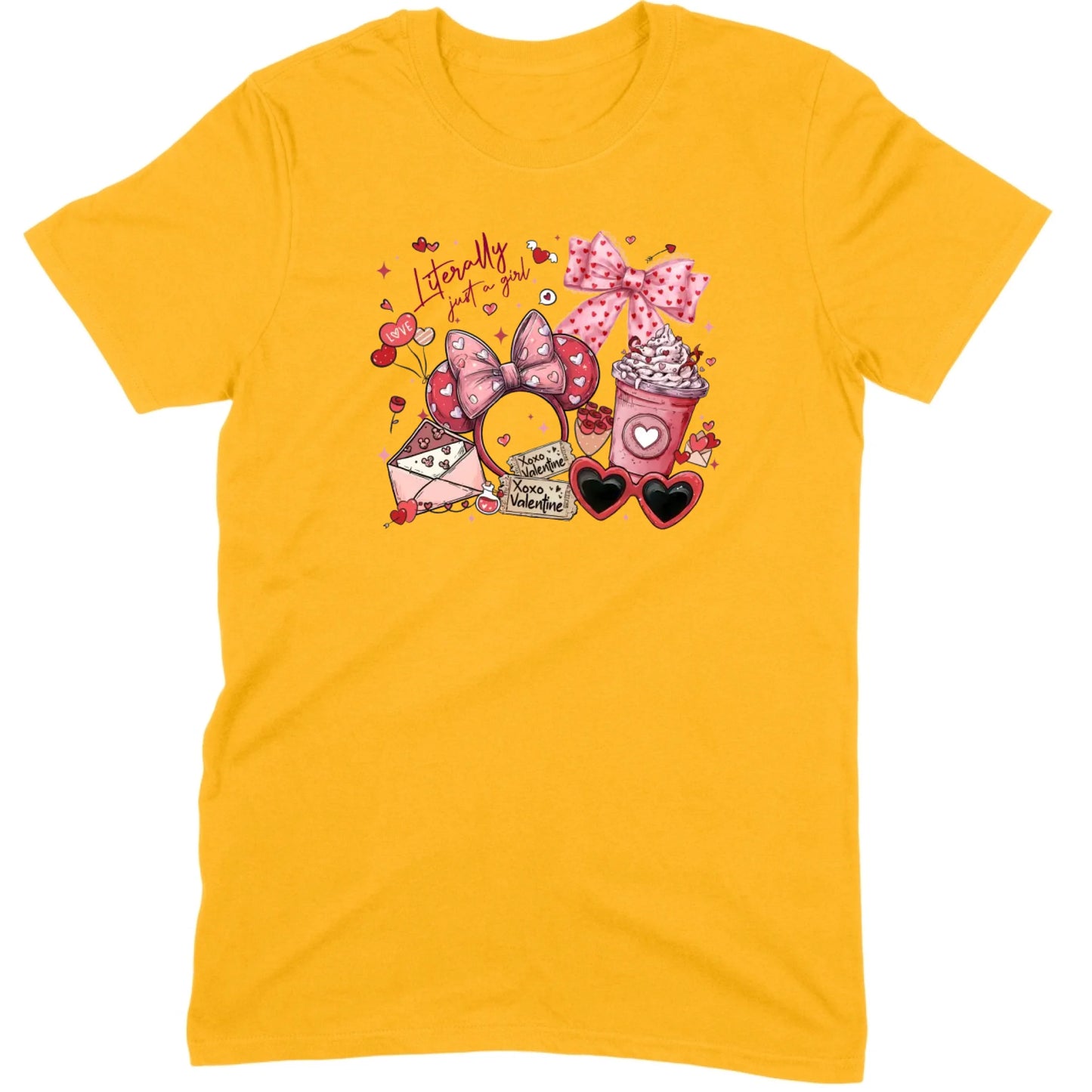 "Literally Just a Girl" Collage Tee