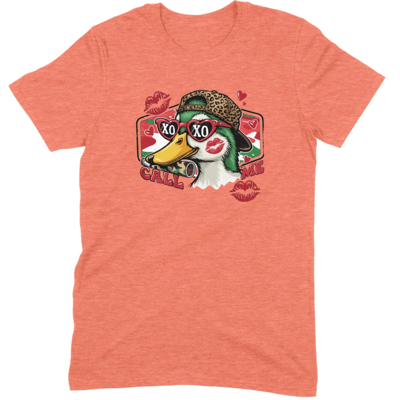 Retro "Call Me" Mallard Hunter Tee
