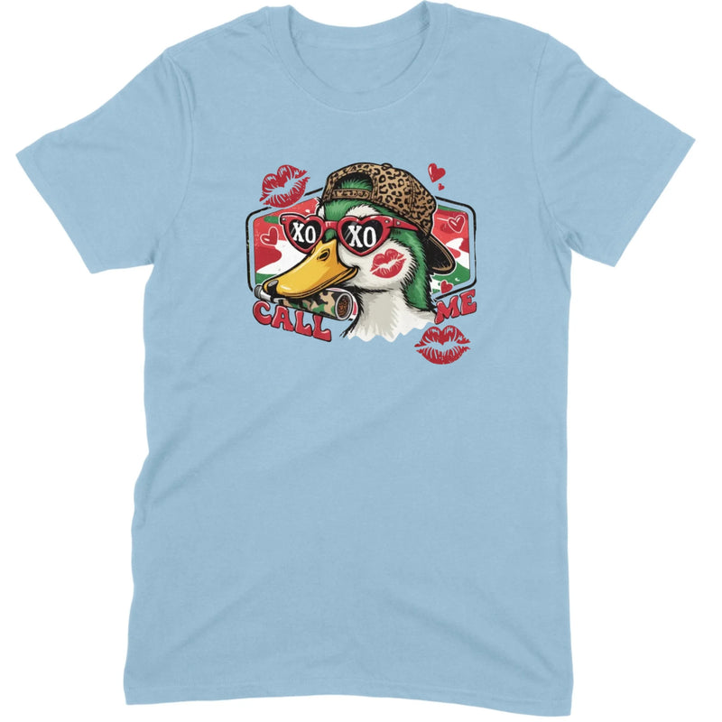 Retro "Call Me" Mallard Hunter Tee