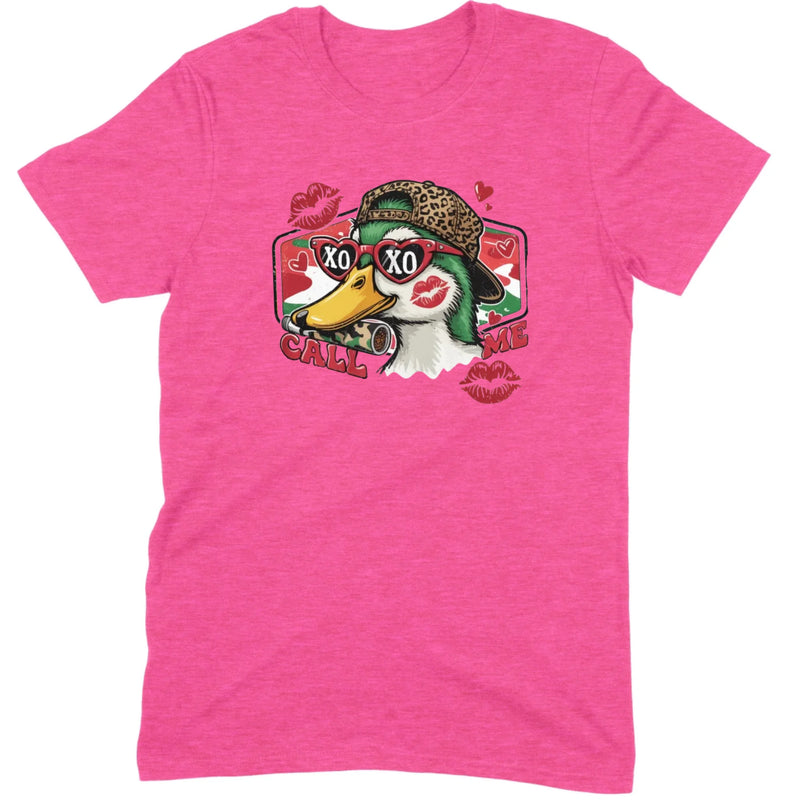 Retro "Call Me" Mallard Hunter Tee