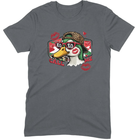 Retro "Call Me" Mallard Hunter Tee