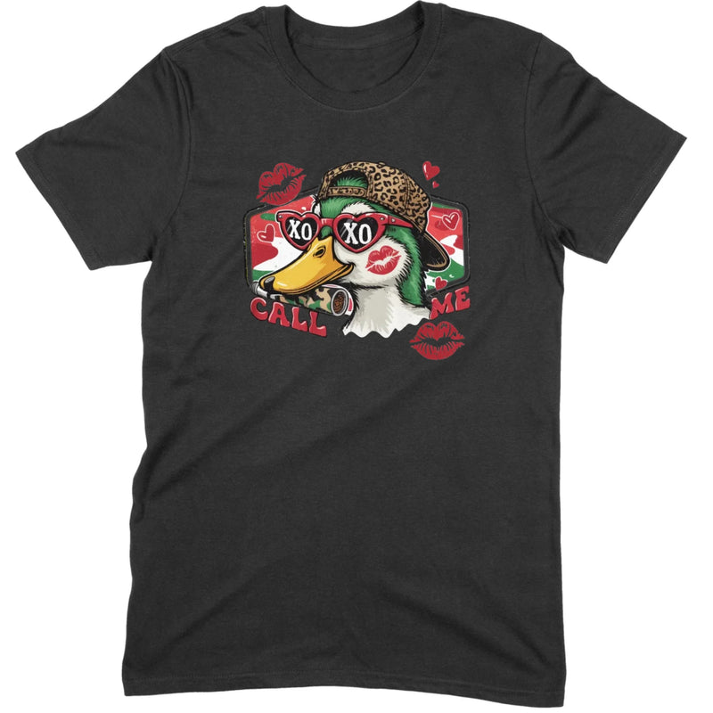 Retro "Call Me" Mallard Hunter Tee